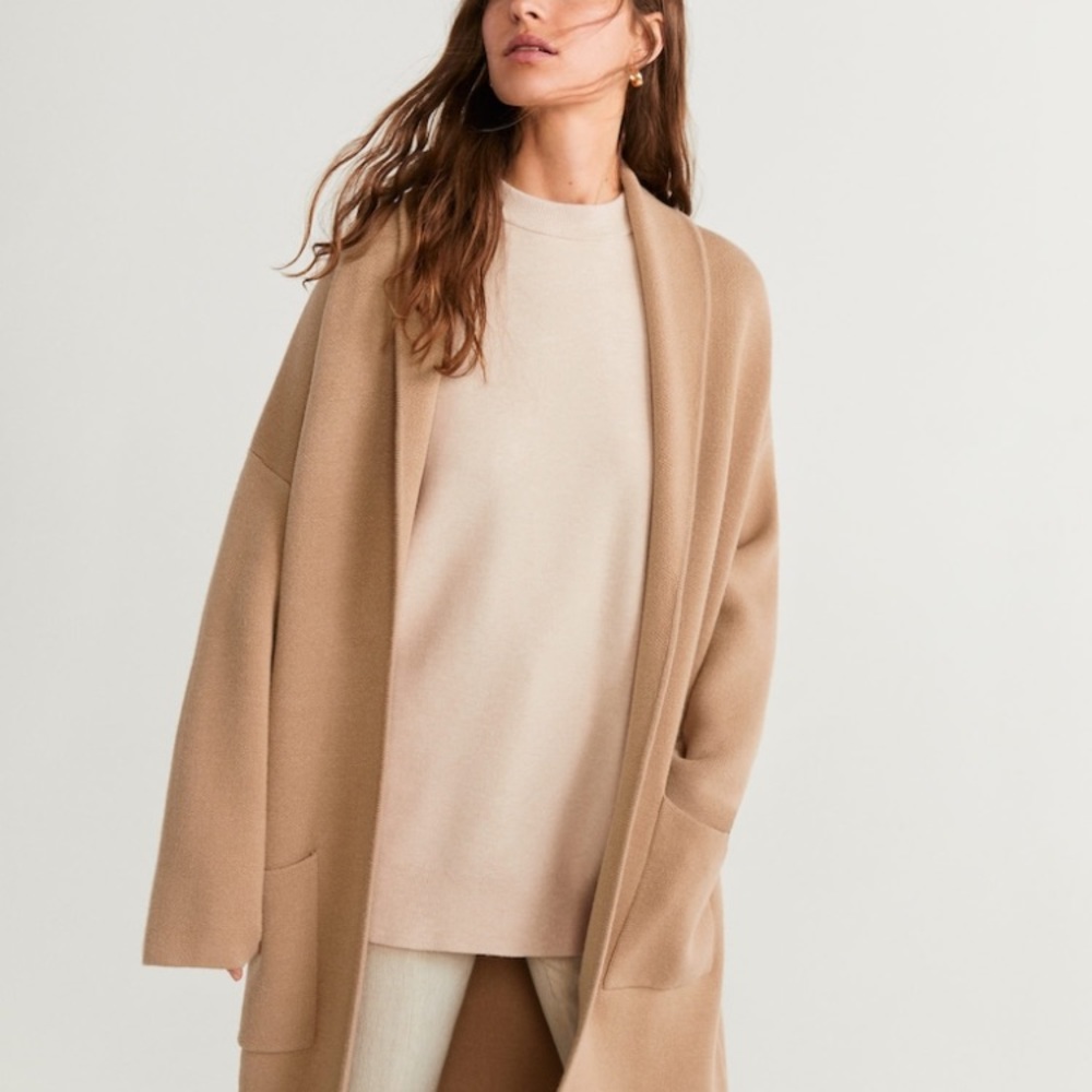 Mango Unstructured coat-New with tags